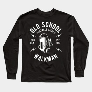 Old School Walk Man Long Sleeve T-Shirt